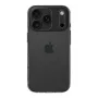 Capa traseira tática TPU para Apple iPhone 17 Pro transparente
