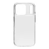 Capa traseira tática TPU para Apple iPhone 17 Pro transparente