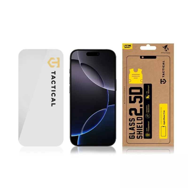 Película de vidro tática Glass Shield 2.5D para iPhone Air transparente
