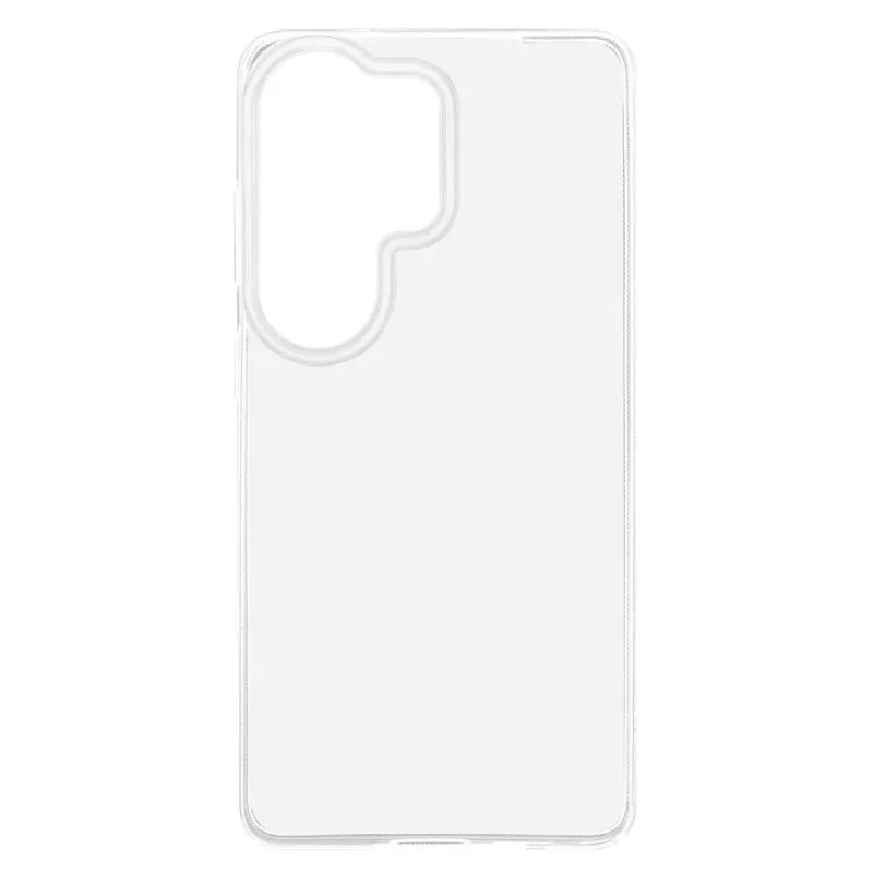 Capa traseira tática TPU Galaxy S26 Ultra transparente