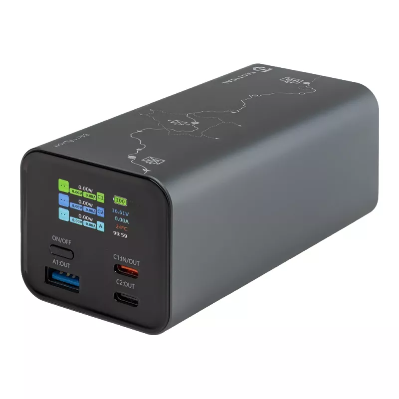 Power bank tática Squad Battalion 65W 20000mAh