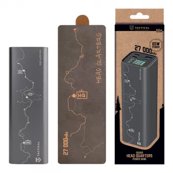Power bank tática Squad Head Quarters 65W 27000mAh