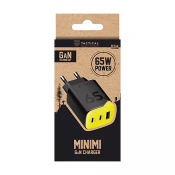 Tactical Minimi GaN 65W AAC carregador USB-C