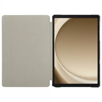 Capa tipo livro tática Tri Fold Galaxy TAB A11+ preto