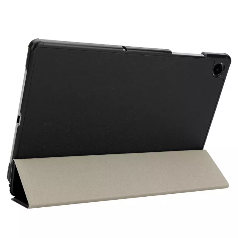Capa tipo livro tática Tri Fold Galaxy TAB A11+ preto