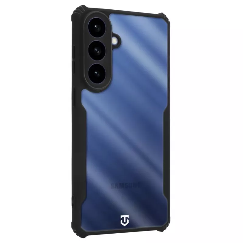 Capa traseira Tactical Quantum Stealth Galaxy S26+ transparente/preto