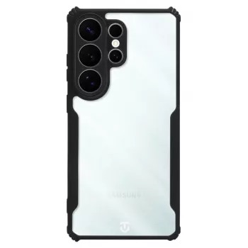 Capa traseira Tactical Quantum Stealth Galaxy S26 Ultra Clear/Black