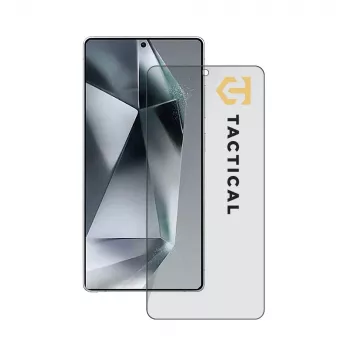Tactical Glass Shield Privacy Stealth 5D para Samsung Galaxy S26 Ultra preto