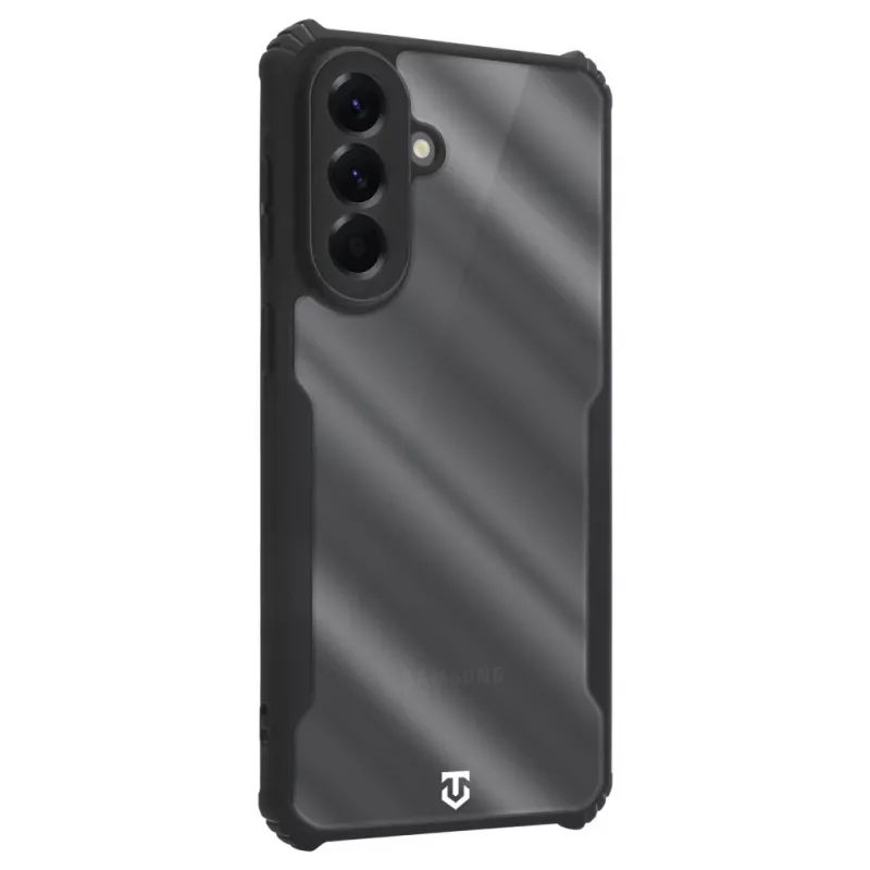 Capa traseira tática Quantum Stealth Galaxy A57 transparente/preto