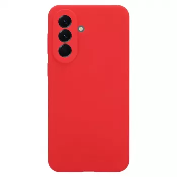 Capa traseira tática Velvet Smoothie para Samsung Galaxy A57 - vermelho-chili