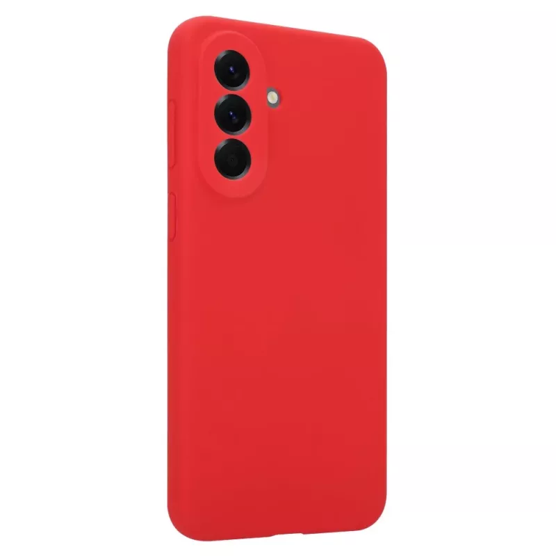Capa traseira tática Velvet Smoothie para Samsung Galaxy A57 - vermelho-chili