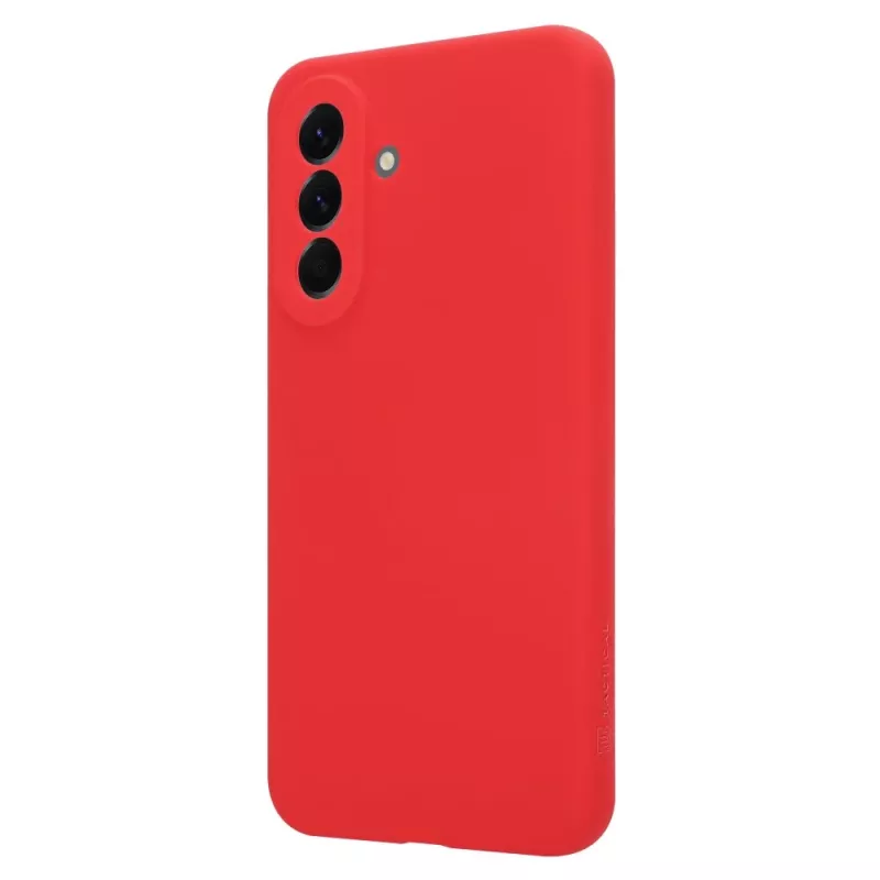 Capa traseira tática Velvet Smoothie para Samsung Galaxy A57 - vermelho-chili