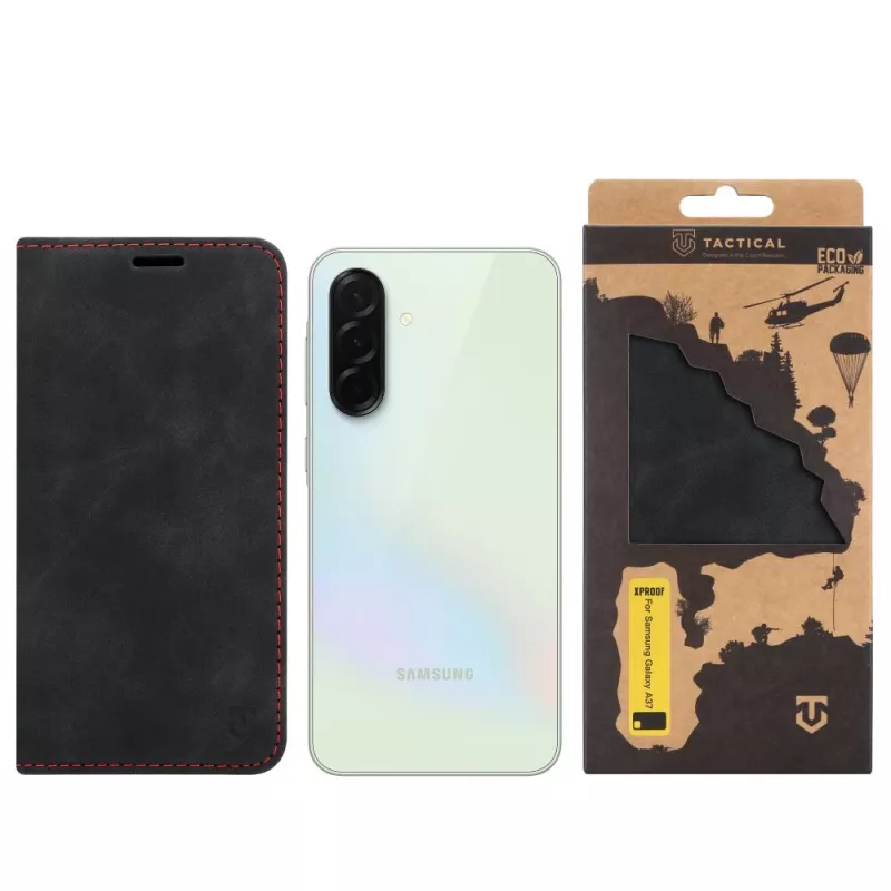 Capa tipo livro Tactical Xproof Galaxy A37 Black Hawk