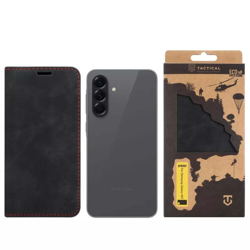 Capa tipo livro Tactical Xproof Galaxy A57 Black Hawk