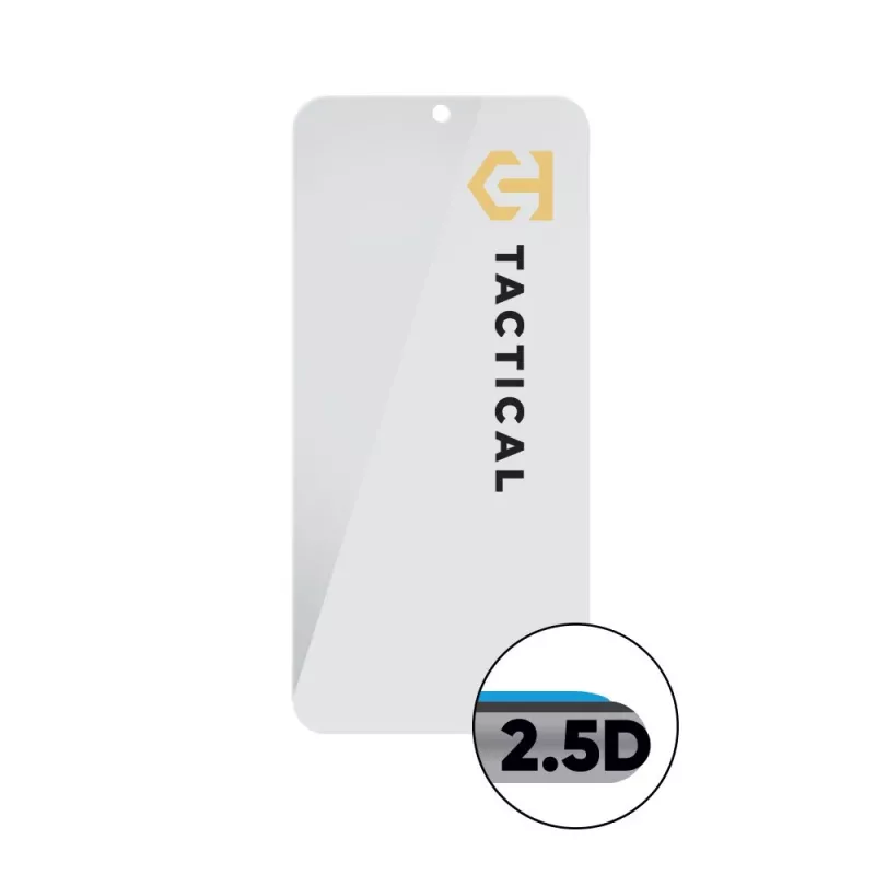Película protetora de ecrã Tactical Glass Shield 2.5D em vidro temperado para Samsung Galaxy A57 transparente