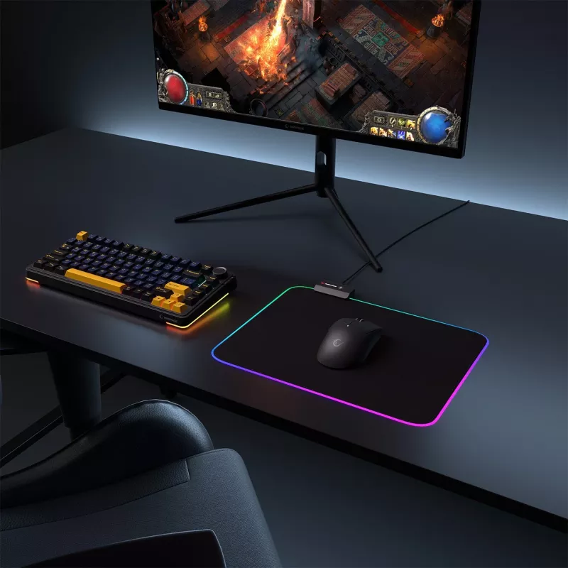 Tapete de rato gaming Rampage MP-23 RGB