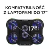 Rampage PROTE R6 Suporte de arrefecimento para portátil, 10-17 polegadas, RGB