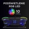 Rampage PROTE R6 Suporte de arrefecimento para portátil, 10-17 polegadas, RGB