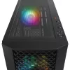 Caixa de PC mid tower Rampage Shelob, 4x ventoinhas ARGB, vidro temperado, preto