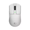 Rato gaming sem fios Rampage Zenith Pro 26000 DPI branco + recetor 4KHz PAW3395 BT 5.2