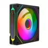 Ventoinha para caixa Rampage 120mm 1800RPM Infinite Loop ARGB PWM preta