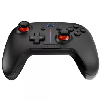 Comando Rampage Hydra Pro Pad sem fios RGB 2.4G Hall Effect com gatilhos magnéticos, preto