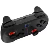 Comando Rampage Hydra Pro Pad sem fios RGB 2.4G Hall Effect com gatilhos magnéticos, preto