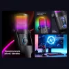 Rampage Diyez Microfone gaming USB-C RGB, preto
