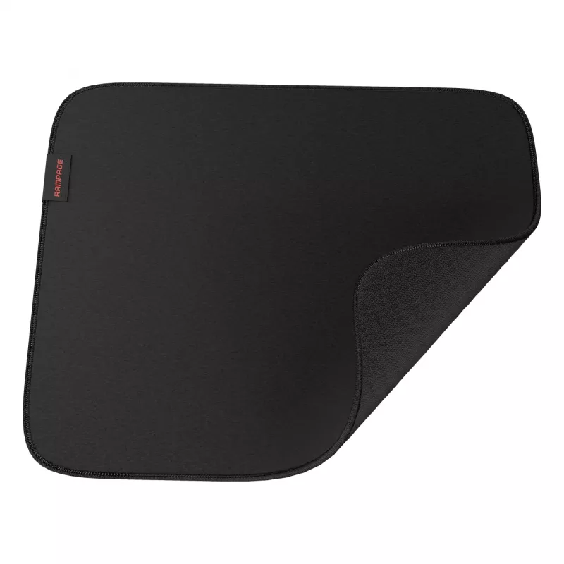 Tapete de rato gaming Rampage Pulsar Pro S - tecido jacquard 29x24 cm preto