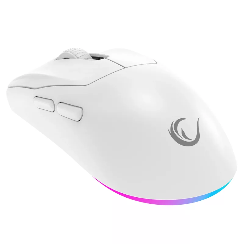 Rato gaming Rampage Prote M5 Pro 26000 DPI RGB LED 1kHz branco