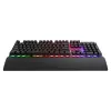 Conjunto de teclado, rato e tapete de rato gaming Rampage Fortuna, 12800 DPI, preto