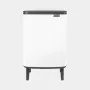 Balde de lixo Brabantia BO HI 12 l branco