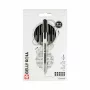 Caneta de gel Sakura 9+1 Free Gelly Roll Retractable Classic transparente 0,4 mm tinta preta, pack de 10