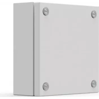 Caixa de ligação Eldon nVent STB303012 300x300x120 mm IP66 cinzento aço