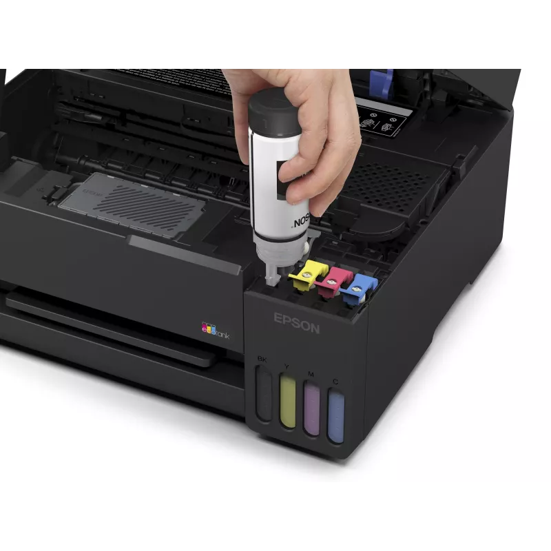Epson EcoTank L3351 Impressora multifunções - Cor - A4 - Imprimir, Digitalizar, Copiar - Jato de tinta - 33 páginas/min. Preto rascunho - USB, Wi-Fi, Wi-Fi Direct - Preto