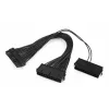 GEMBIRD CC-PSU24-01 Cabo de extensão de alimentação ATX 24 pinos, Macho para Fêmea, 30 cm, Preto