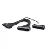 GEMBIRD CC-PSU24-01 Cabo de extensão de alimentação ATX 24 pinos, Macho para Fêmea, 30 cm, Preto