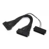 GEMBIRD CC-PSU24-01 Cabo de extensão de alimentação ATX 24 pinos, Macho para Fêmea, 30 cm, Preto