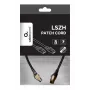 Cabo de rede GEMBIRD PP8-LSZHCU-BK-0.5M S/FTP Cat.8 LSZH preto 0,5m