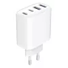 GEMBIRD TA-UC-2A2C-PD40-01-W GaN USB PD Carregador de 4 portas, 40 W, branco
