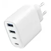 GEMBIRD TA-UC-2A2C-PD40-01-W GaN USB PD Carregador de 4 portas, 40 W, branco
