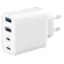 GEMBIRD TA-UC-2A2C-PD40-01-W GaN USB PD Carregador de 4 portas, 40 W, branco