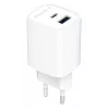 Fonte de alimentação USB-C PD Gembird TA-UC-1A1C-PD45-01-W 45W branca