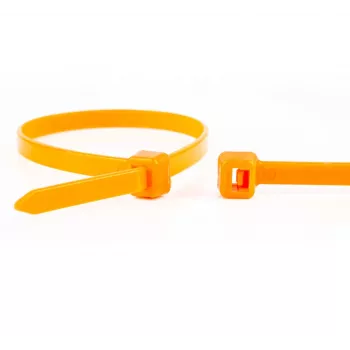 Abraçadeiras de nylon WKK laranja 370x4,8mm 100 unid. (110226371)