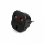 Adaptador de ficha HQ Power de UK (Reino Unido) 3 polos para tomada europeia - adaptador UK para EU (OEM)