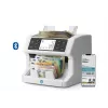 Contador de notas Safescan 2865-SC com deteção UV, MG, IR, MT e 3D