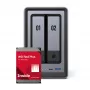 UGREEN DXP2800 NAS 2 baías com 2x 4TB WD Red Plus, Intel N100, 8GB DDR5, 2.5GbE