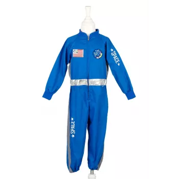 Souza! Fato de fantasia de astronauta Andre azul 5-7 anos