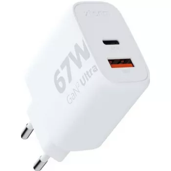 XTORM carregador GaN 67W branco certificado GRS XEC067