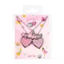 Souza! Conjunto de colares de amizade para menina, 2 unid. corações BFF
